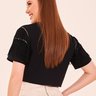 t shirt preta franjas nas mangas 2