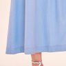 saia azul claro midi 6