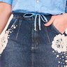 saia jeans com bordado 4
