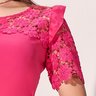 blusa pink mangas de renda 5