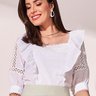 blusa off white decote quadrado 5