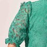 vestido verde renda 4