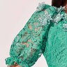 vestido verde renda 7