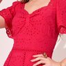 vestido lesie magenta midi 9