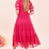 vestido magenta rose midi 8