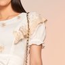 vestido off white detalhes bege 4