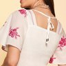 vestido off white bordado pink midi 6
