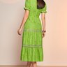 vestido verde manga curta 3