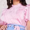 blusa rosa com pregas 8