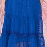 vestido azul com babados midi 9