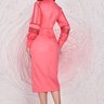 vestido coral fendas frontais 6