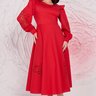 vestido vermelho midi 1