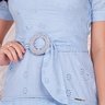 vestido azul claro com cinto 4
