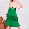 saia verde midi 9