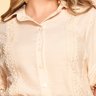 camisa bege com guipir 6
