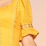 vestido amarelo midi 9