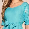 vestido azul claro mangas com bordados 9