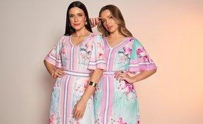 mulheres com roupas da moda feminina anos 1970