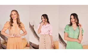 modelos com roupas com estilos de decote em v