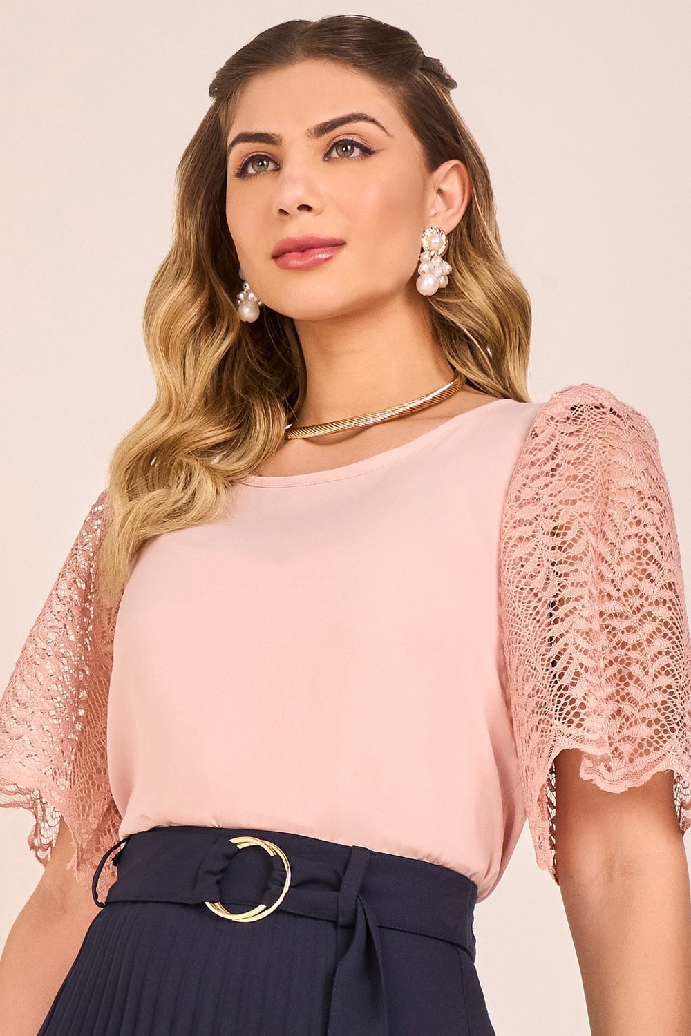 Estilos Casuales Camisa Con MoÃ±o Mujer Tendencias De Moda OtoÃ±o