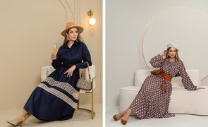 mulheres sentadas posando para foto