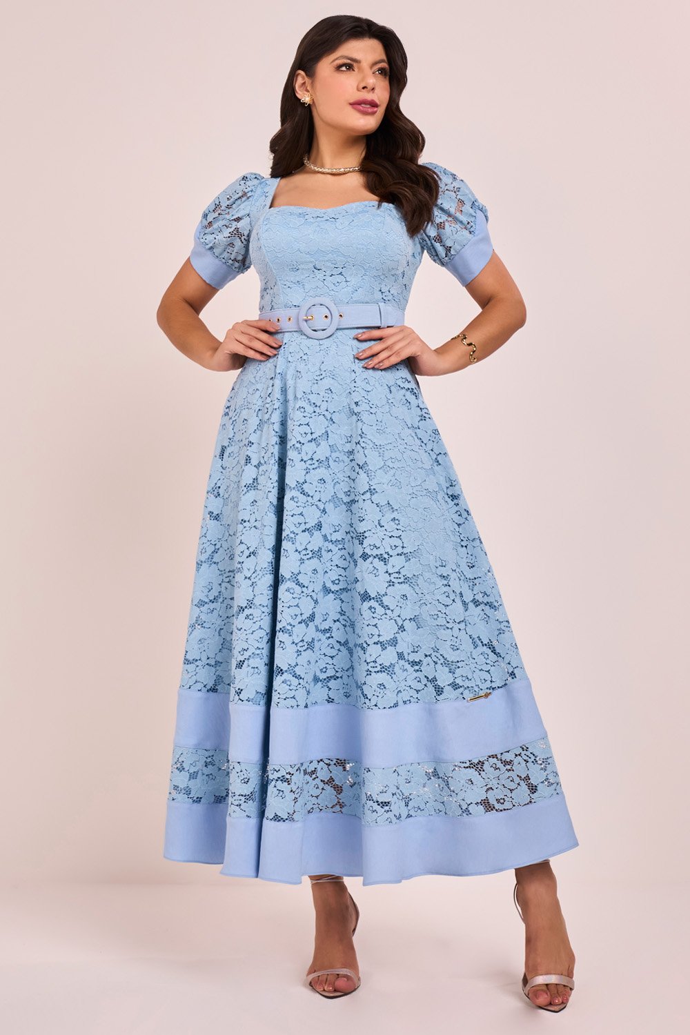 Colação Vestido De ColaÃ§Ã£o Vestido Coração Godé BELB Collection