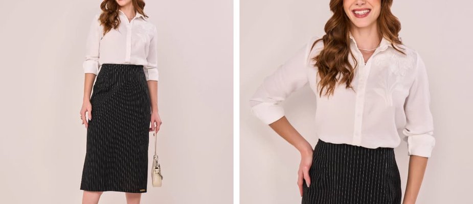 Looks para o trabalho: 5 opções modestas e elegantes!