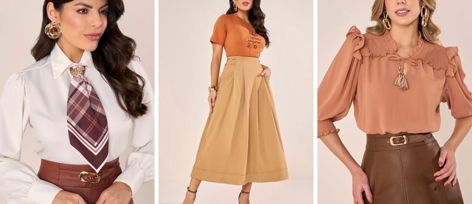 Guia completo de camisas femininas: como escolher manga, gola e tecido para conforto e estilo