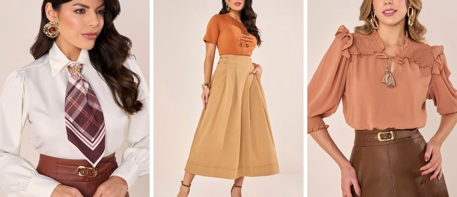 Guia completo de camisas femininas: como escolher manga, gola e tecido para conforto e estilo