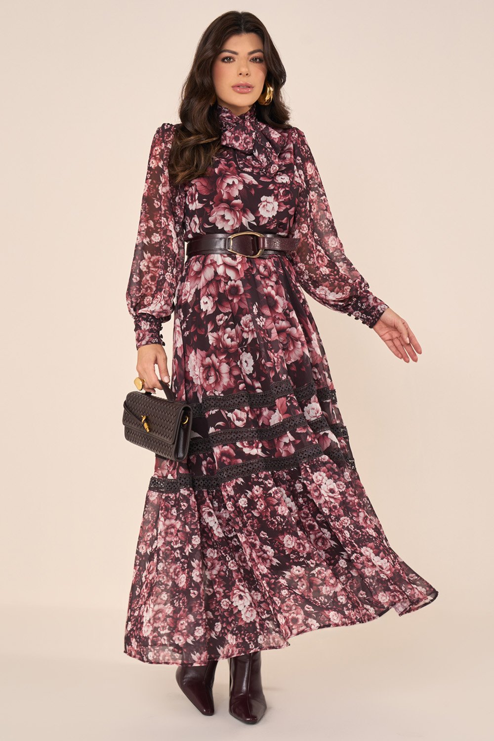 Apolina☆24SS Inga Dress 3-5y APOLINA - Inga Dress（Bellflower