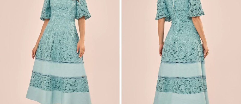 Vestido midi no trabalho, culto e festa: entenda o que muda em cada dress code